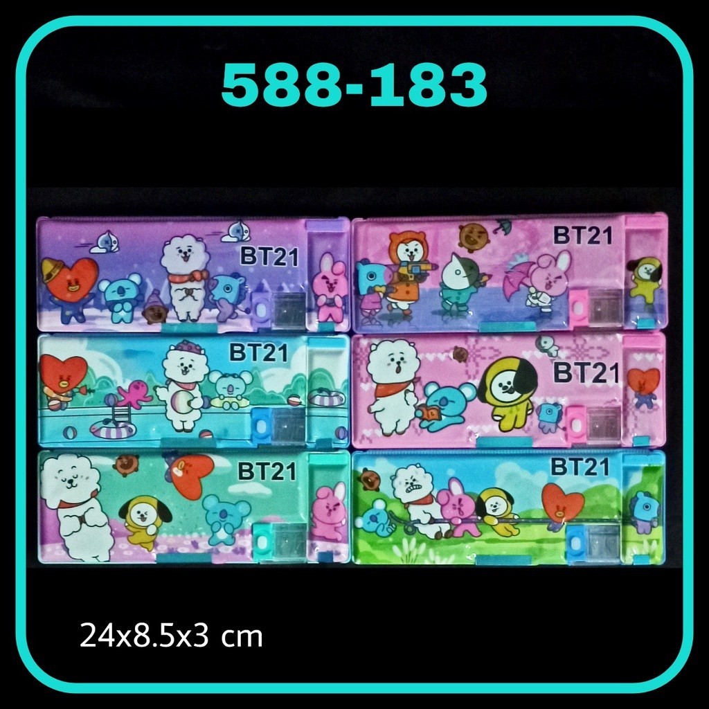 

GG Kotak Pensil Magnet 8.5x24 Biasa Tipe A / Tempat Pensil