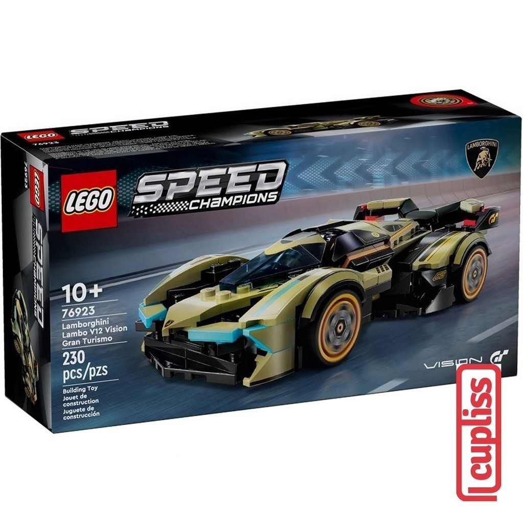 LEGO Speed Champions 76923 Lamborghini Lambo V12 Vision Gran Turismo