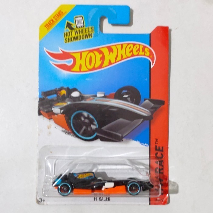 Hotwheels F1 Racer hitam tampo HW 2014