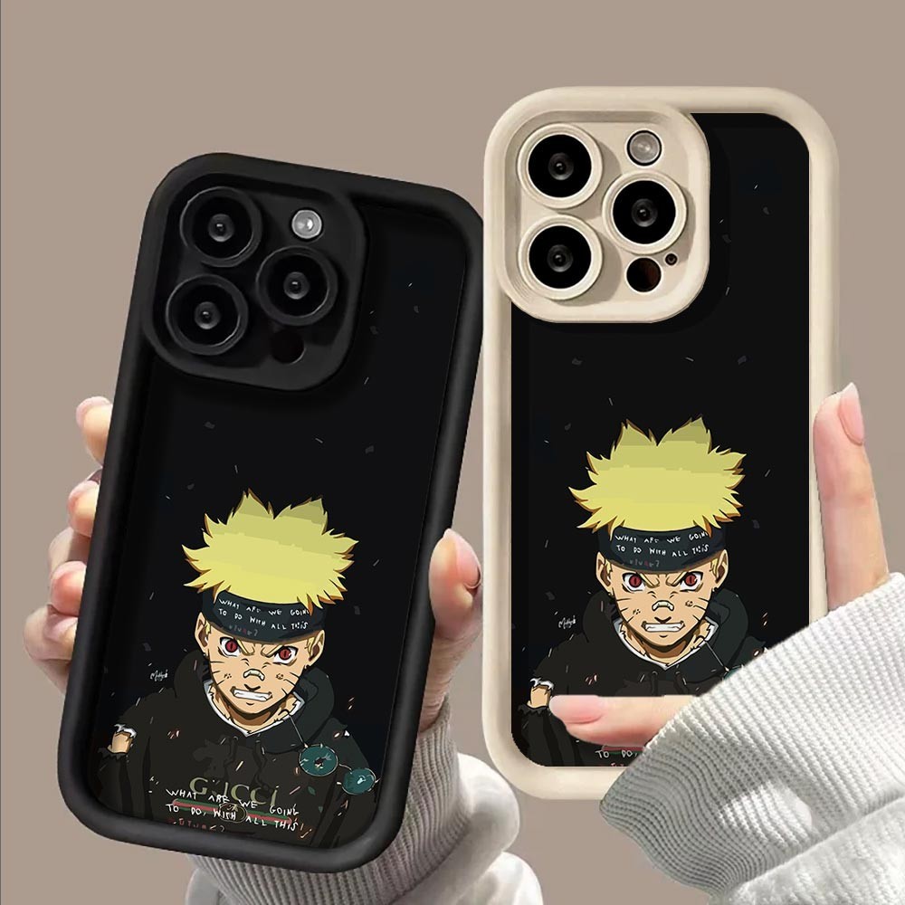 Softcase Vivo Y91 Y91C Y95 Y85 Y81 Y81i Y67 Y66 Y65 V9 V5 Cartoon Naruto Phone Casing Soft Silicone 