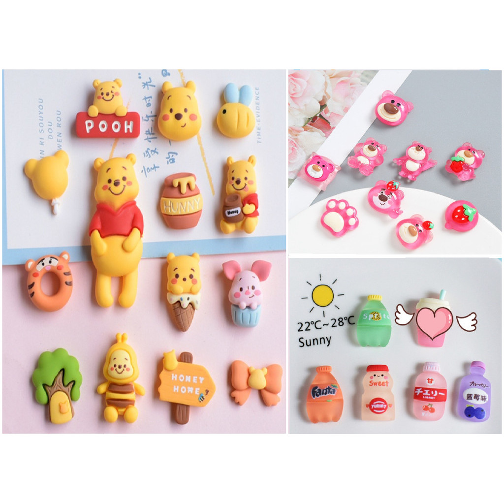 

Stiker 3D aksesoris hp Sticker botol minum karakter lucu
