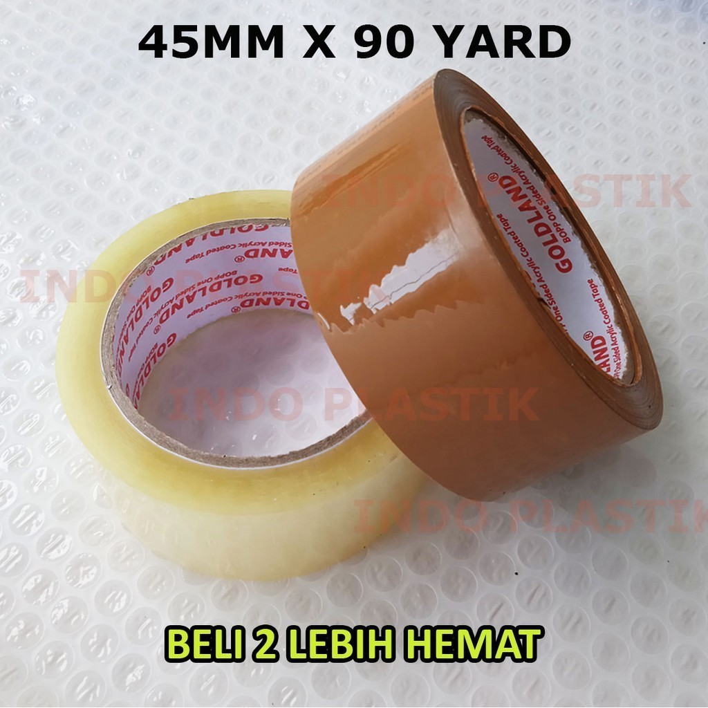 

Dika Acc. LAKBAN 45MM X 90 YARD SUPER KUAT - LAKBAN BENING 45MM