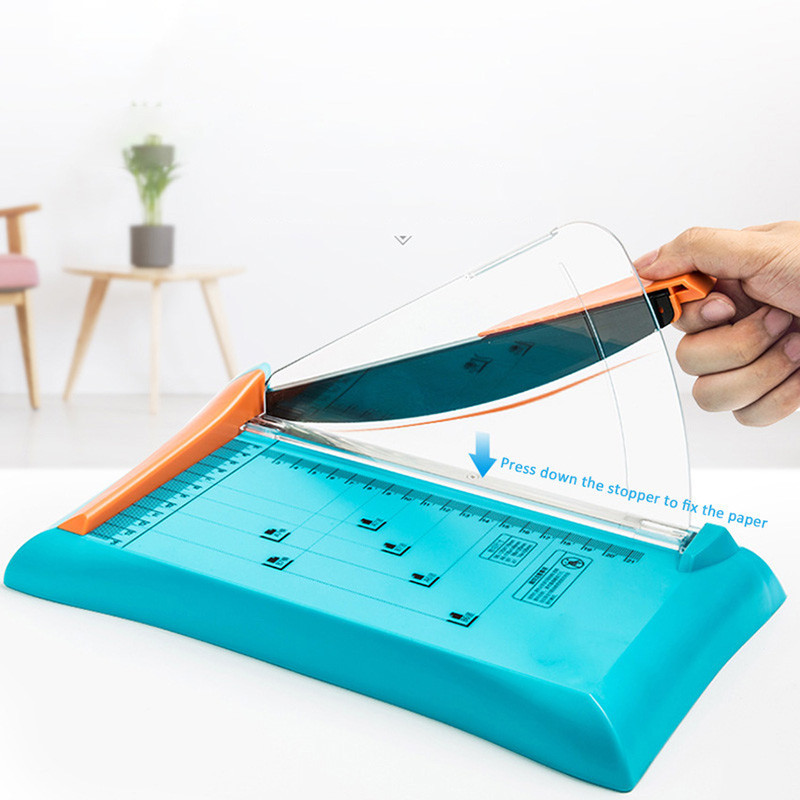 

Paper Cutter, A5 Paper Craft Cutter Portable Home Paper Trimmer for Cut Gift Card, Coupon, Label, Cardstock, Photo, Scrapbooking