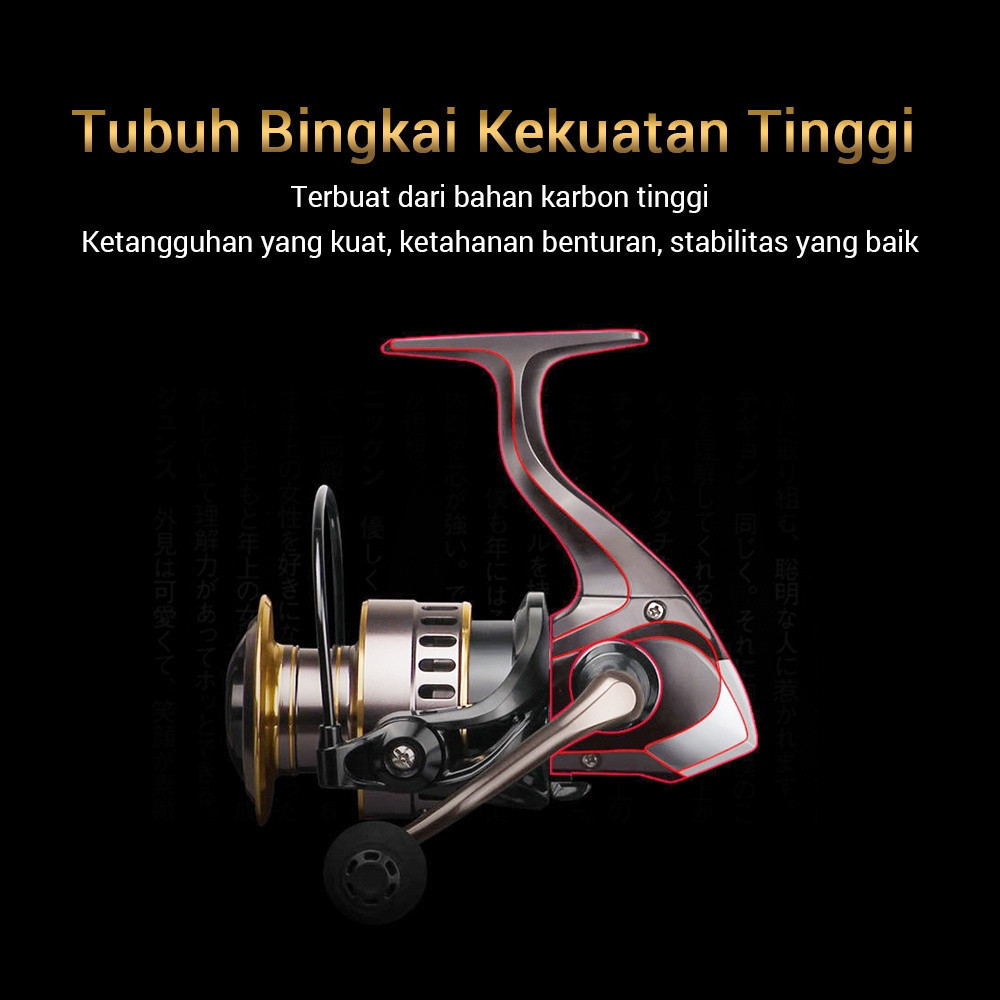 Hot Deals Shimano Fihsing Reel He500-7000 Series Reel Pancing Tarikan Max Drag 30Kg Reel Spinning