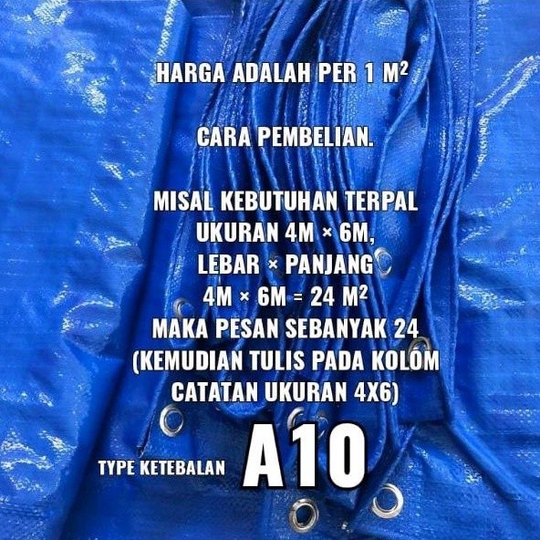 PROMO Terpal korea A10 Terpal korea tebal terpal jemur terpal plastik awet dan dan tahan air