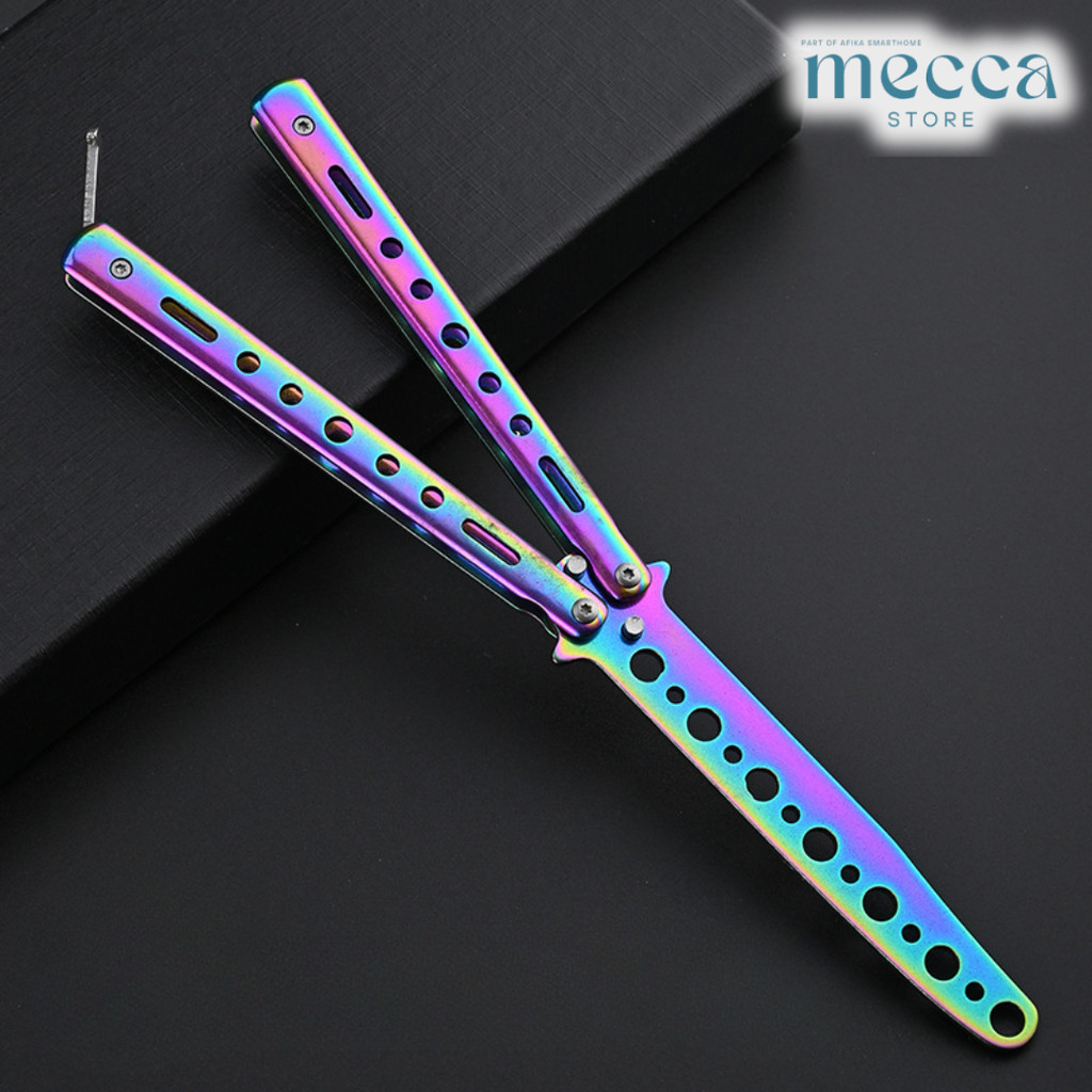 Butterfly Balisong Pisau Lipat Training Portable Knife