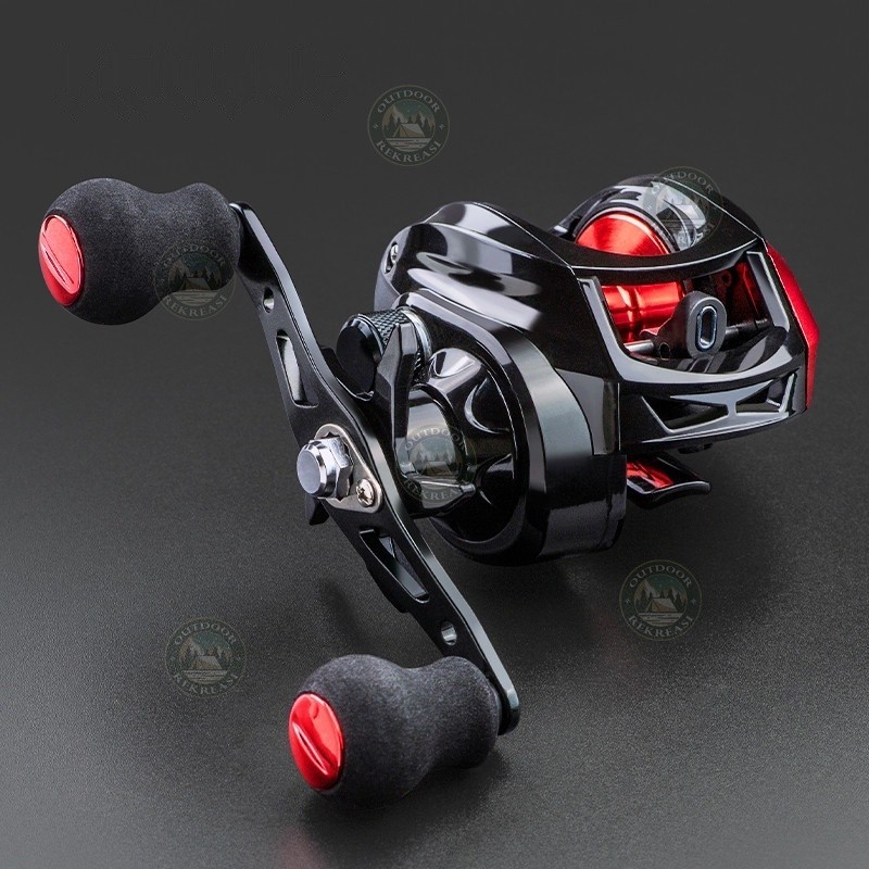 NEW Reel BC Reel Murah HANDLE KIRI Baitcasting Reel / Penggulung Senar Pancing Tangan Kanan / Kiri