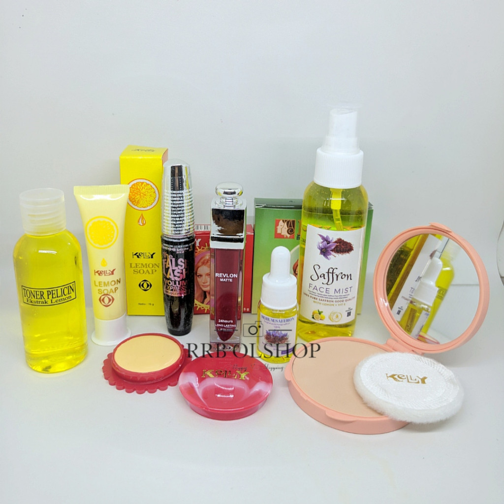Paket Kecantikan 8in1 Kelly Kosmetik / Paket Kelly Kosmetik / Paket Kecantikan Kelly Kosmetik
