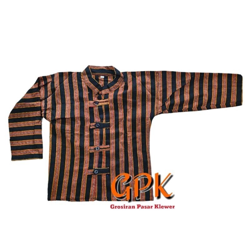 LURIK Baju Lurik Shanghai Koko Lurik Shanghai Baju Adat Lurik Anak