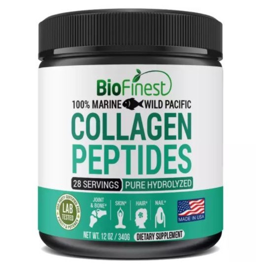 Biofinest Premium Marine Collagen Peptides Powder 12oz