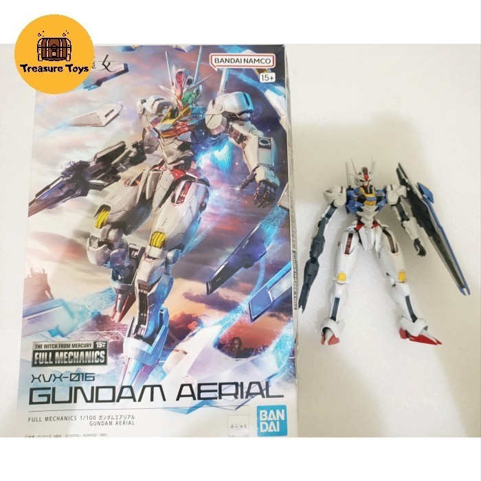 full mechanic fm 1/100 aerial gundam the witch from mercury bandai not hg mg