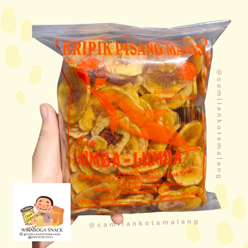 

KERIPIK PISANG LUMBA-LUMBA 300GR ASIN / MANIS OLEH-OLEH KHAS MALANG LIVE snack camilan cemilan murah anak kiloan jadul grosir termurah