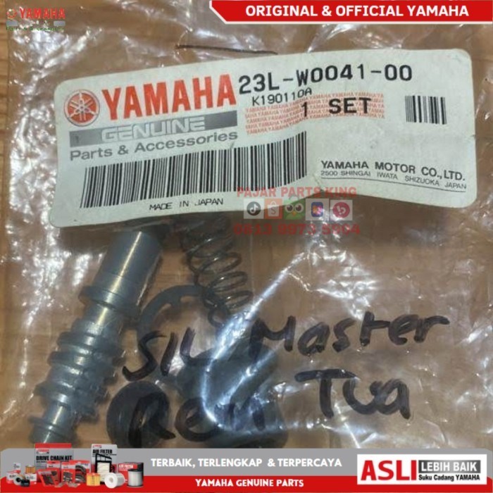 SEAL SIL MASTER REM DEPAN KIT RX KING LAWAS ORIGINAL. 23L-W0041-00.