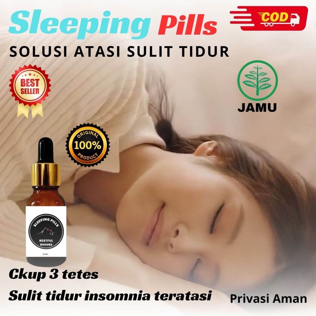 

Sleeping pills atasi insomnia bisa bayar ditempat