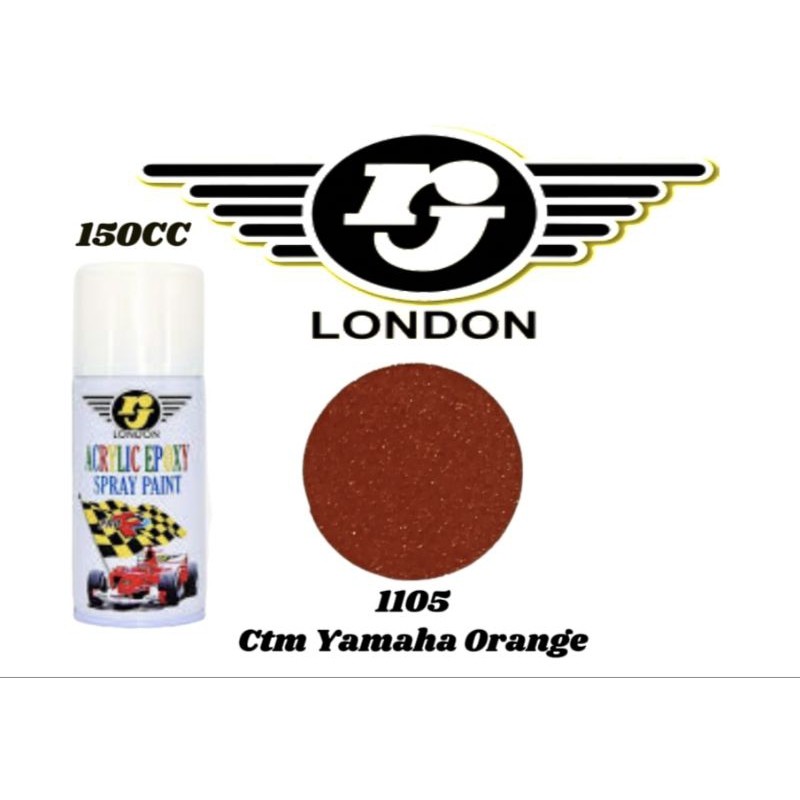 cat spray Pilok pilox cat semprot rj london rj 150cc 1105 Ctm Yamaha Orange 150cc pilok rj 150cc ora