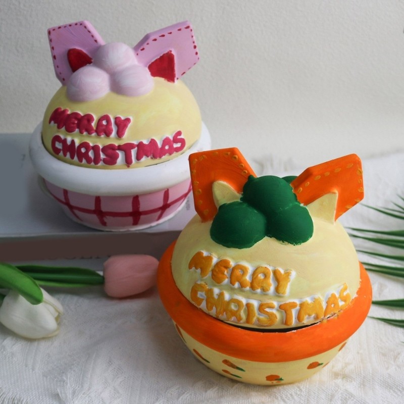 

Jar with Lid Silicone Mold Storage Box Concrete Molds DIY Crystal Resin Casting Mould Jewelry Container Molds