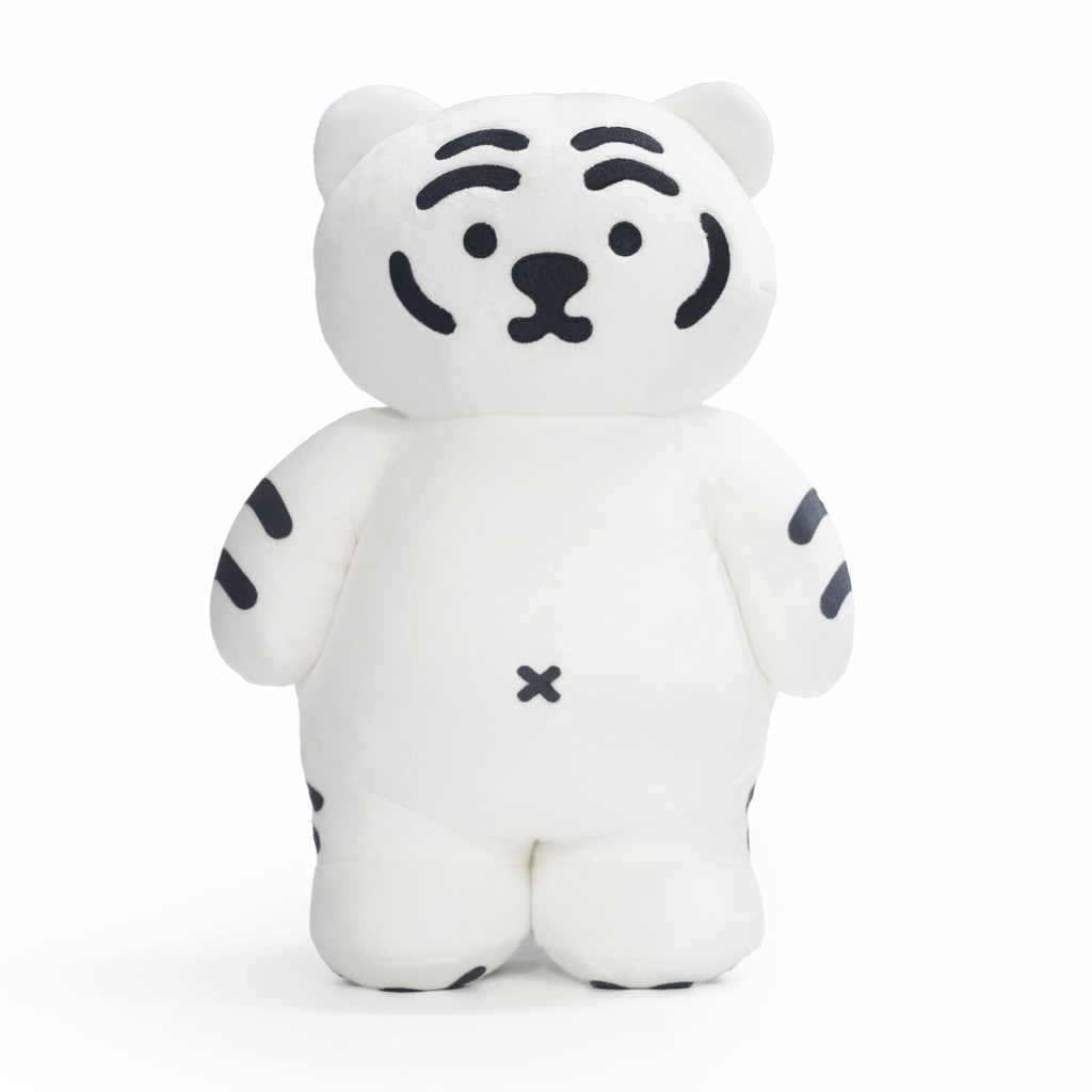 [Gift Not For Sale] Emina Boneka Muzik Tiger - White