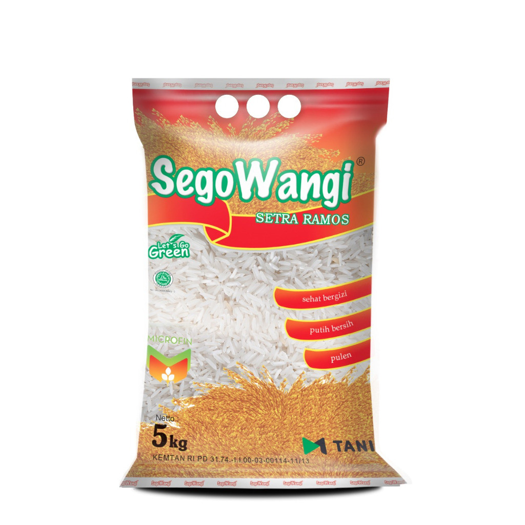 

(SRNAA)BERAS SEGO WANGI UKURA 5KG DAN 2,5KG