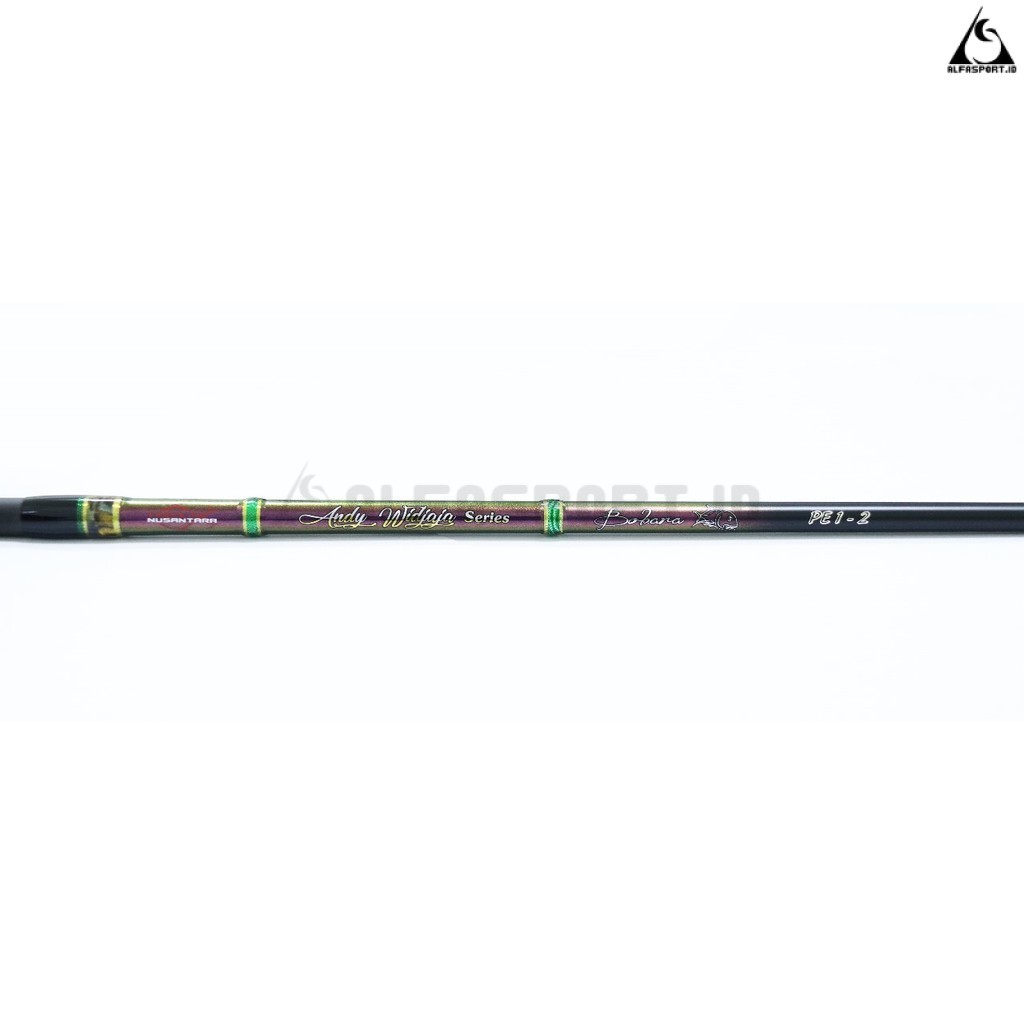 AlfaSport.Id [GIFT PE 300m] Joran Light Popping BOBARA PE 1-2 Relix Nusantara Fishing Rod Mancing Ca