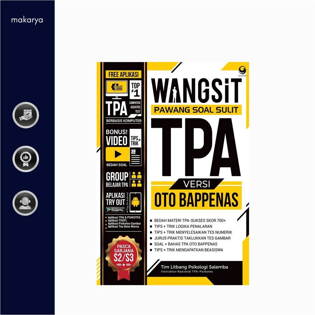 Wangsit Pawang Soal Sulit Tpa Oto Bappenas