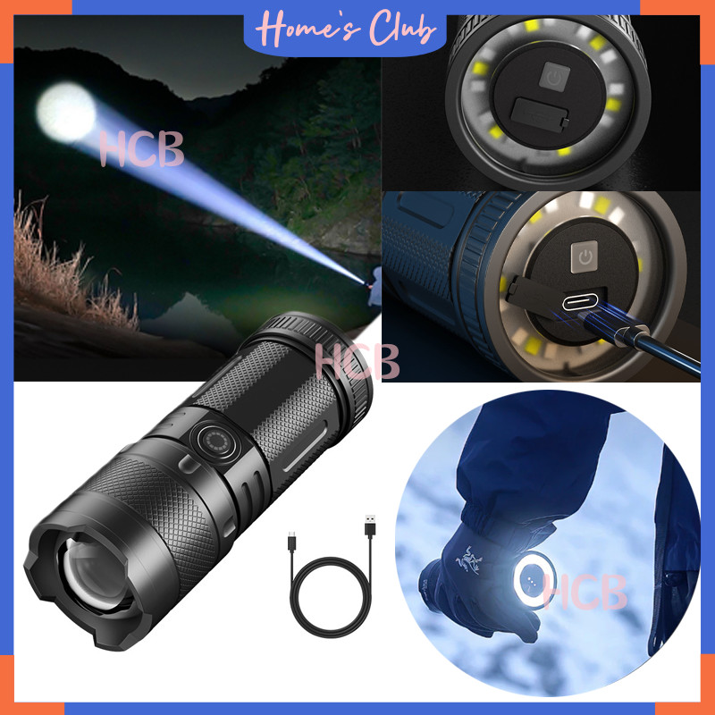Senter Led Laser Senter Led Laser Cob Zoom