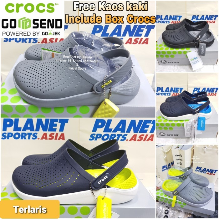 [[New Collection]] sendal Crocs pria / sepatu crocs / crocs pria / sendal crocs pria - hitam alas ab