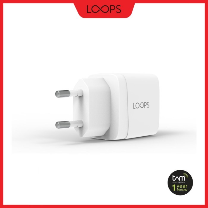 Loops Dual Port Charger 20W
