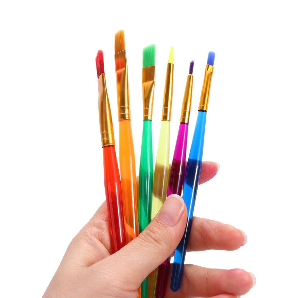 

6pcs/set Paint Brushes Art Brush for Acrylic Oil Watercolor Artist Professional Painting Kits