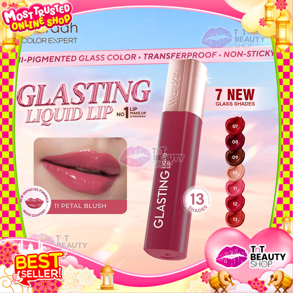 WARDAH Liquid Lip Glasting Indonesia | 3.5g | TnT Beauty Shop