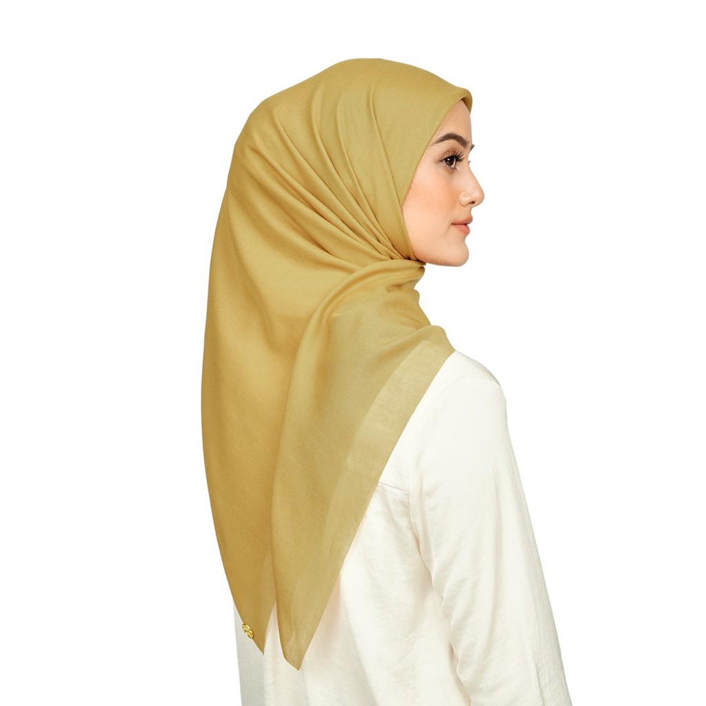 STOCK TERBARU mukena anak TERBARUNada Puspita - Nada Daily Scarf - Honey Mustard