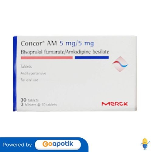 Concor Am 5 Mg/5 Mg Box 30 Tablet / Hipertensi