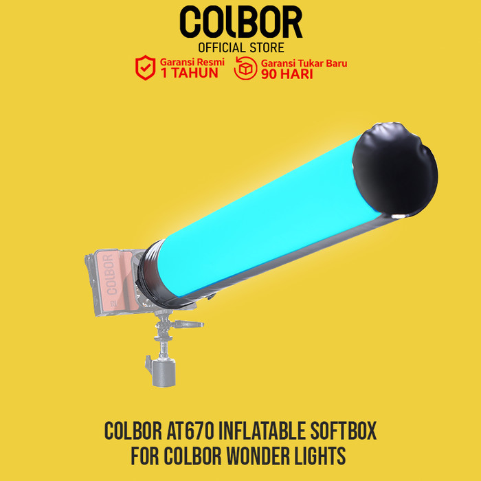 Colbor AT670 Airsoft Tube Softbox Inflatable for COLBOR Wonder W Series Lights