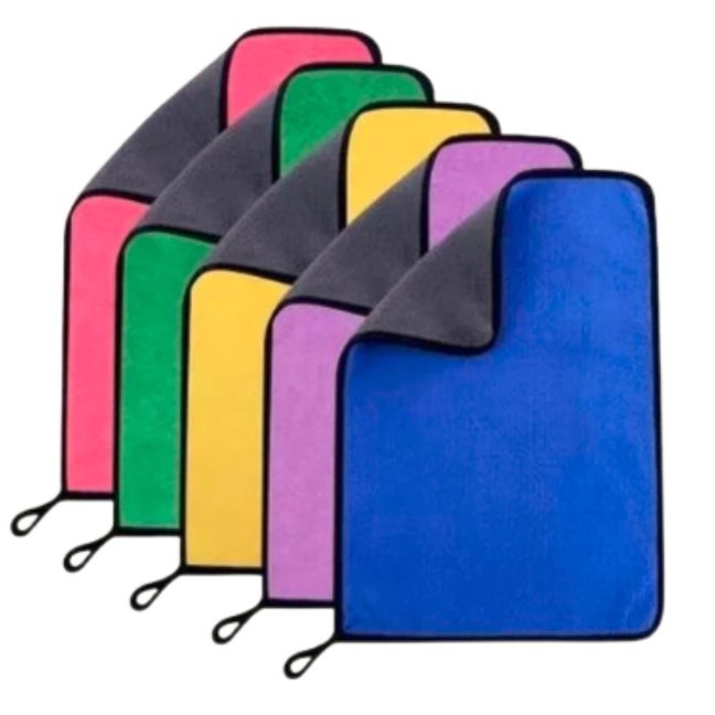 FM Kain Lap Microfiber premium handuk mini /Kain Lap Serap dan Halus Kain Lap Micro Fiber Mobil Moto