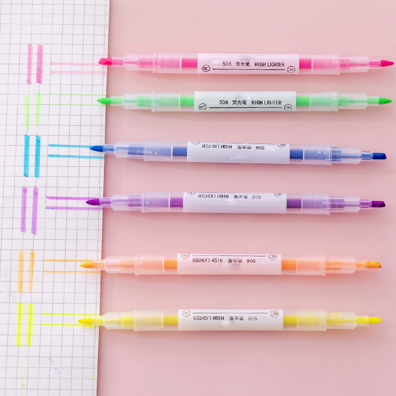 

Stabilo 2 Sisi (1 Pack Isi 6pcs) Highlighter Colorful Perlengkapan Alat Tulis Kantor Sekolah Anak Spidol Panjang Multicolor Untuk Mewarnai Penanda Kalimat Penting Murah Bermanfaat