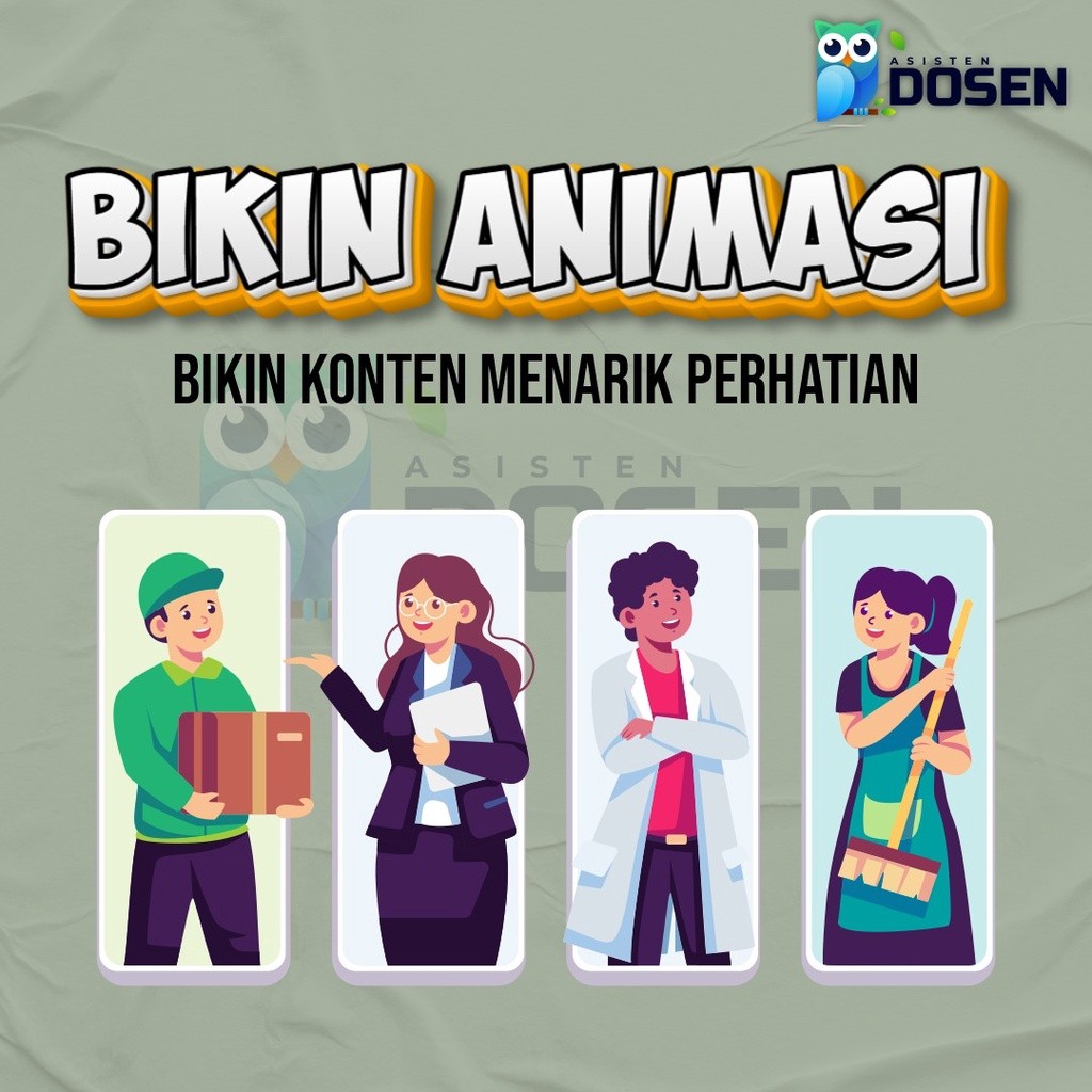 Animasi Standar 2D | Explainer | Video Presentasi | Animasi Pembelajaran | Kartun Promosi | Powtoon 