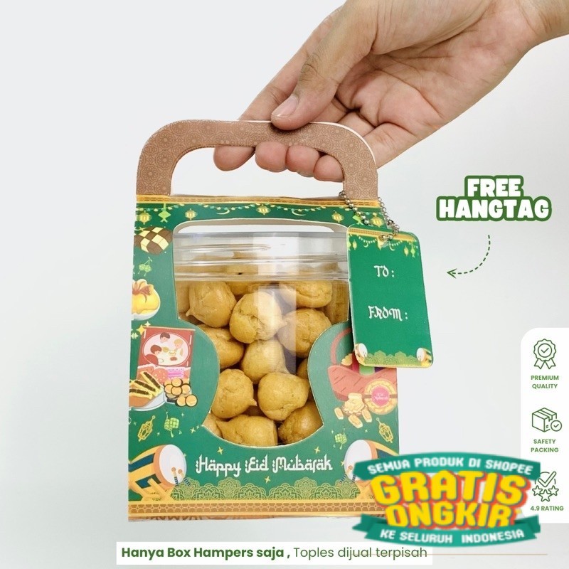 

[READY STOK ] Box lebaran | Box Hari Raya | Kotak Hampers/ keluarga oleh oleh