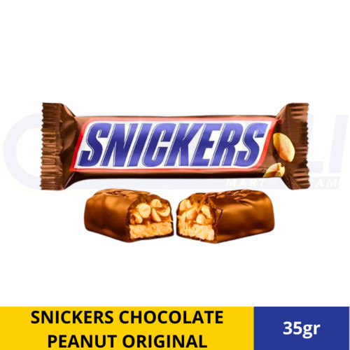 

SNICKERS CHOCOLATE PEANUT ORIGINAL 35gr