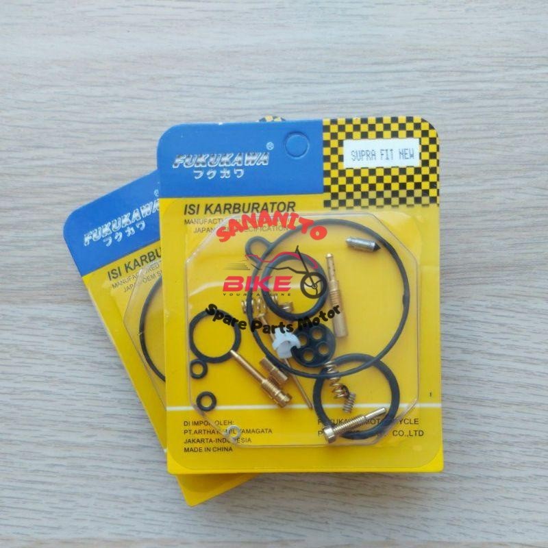 isi Karbulator Supra Fit New / Revo Lama Fukukawa RepairKit Repair Kit Carbulator