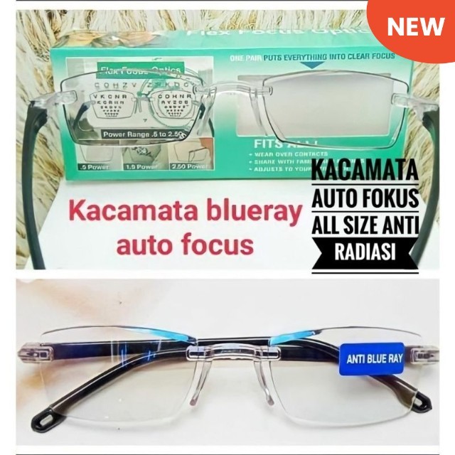 KACAMATA BACA SUPER AUTO FOCUS ANTI-BLUE RAY PRIA DAN WANITA ANTI RADIASI