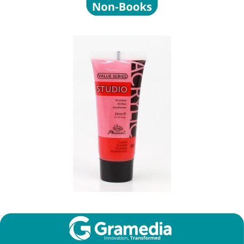 

[Gramedia Cijantung] Phoenix Cat.Acry 20Ml 302 Scarlet Lake