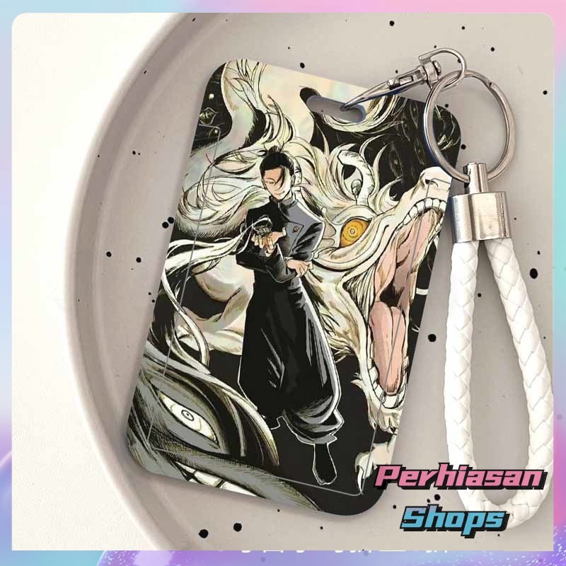 

【Perhiasan Shops】ID CARD HOLDER MOTIF KAWAII TEMPAT KARTU PHOTOCARD PHOTO CARD Dilengkapi Dengan Tali Tangan Berkualitas Tinggi Mendukung Diskon Untuk Pembelian Grosir,Anime Jepang Jujutsu Kaisen
