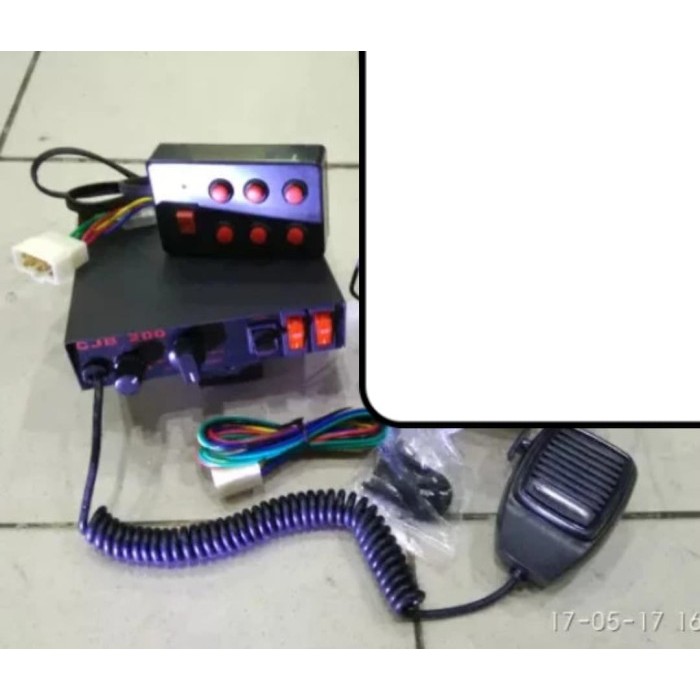 Modul Sirine Polisi Patwal