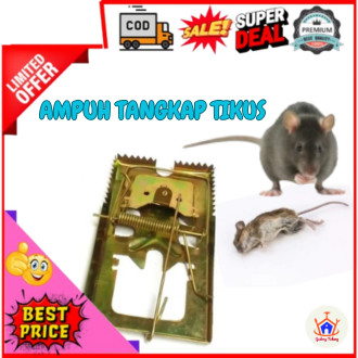 Jepretan Tikus Besi Alat Jebakan Tikus Alat Penangkap Tikus Alat Perangkap Tikus Jebakan Tikus Besar