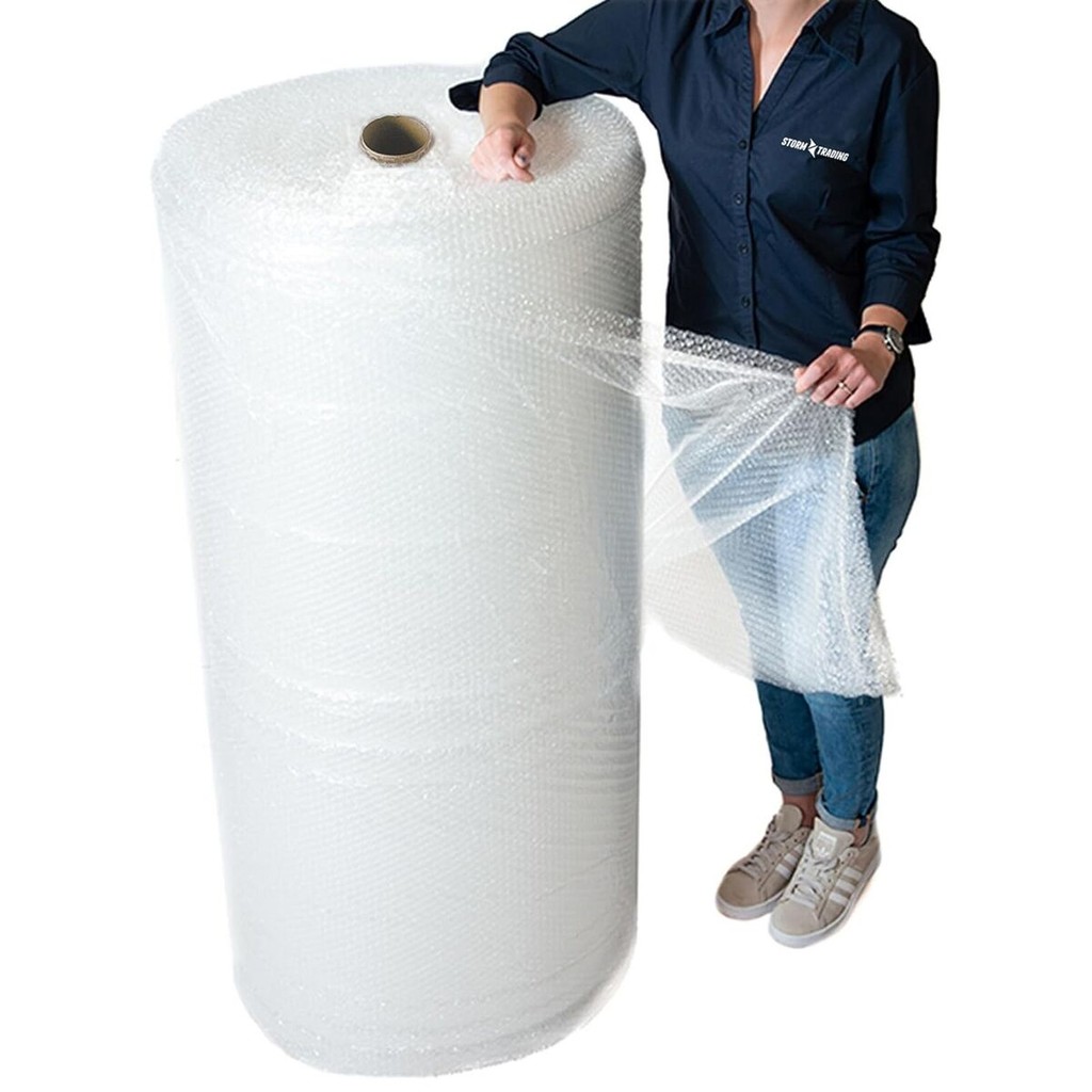 

Promo Bubble Wrap Premium Tebal Full 1.2m x 50m - 2.7kg Tanpa Core Tengah Gojek / Grab