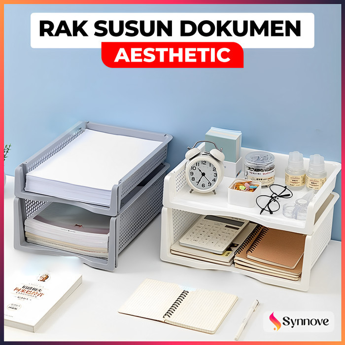 

Document Tray Desk Storage Rak File Dokumen Kantor Rak Susun Dokumen