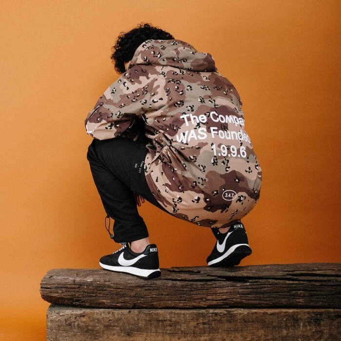 UNKL347 Jacket Parka Warna Camo Model Simpel WECS