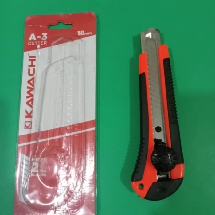 

Karter Kawachi Cutter Cuter Kater Besar A-3 Pisau Tajam Free 2 Blade