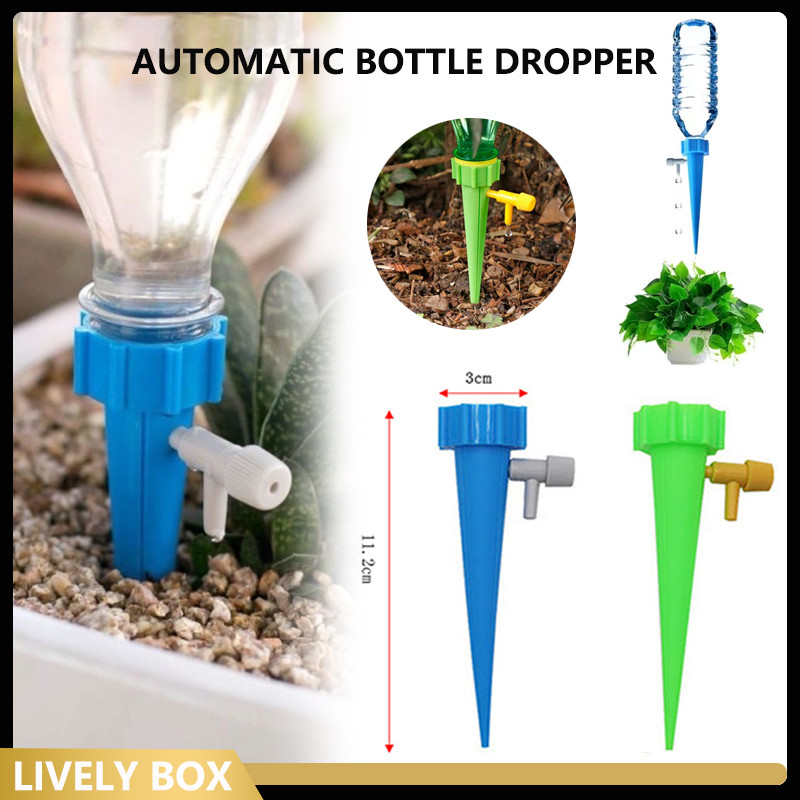 10PCS Drip Tetes Sistem Irigasi Drip Botol /Irigasi Tetes Drip Pot Bunga/ALAT TETES TANAMAN OTOMATIS