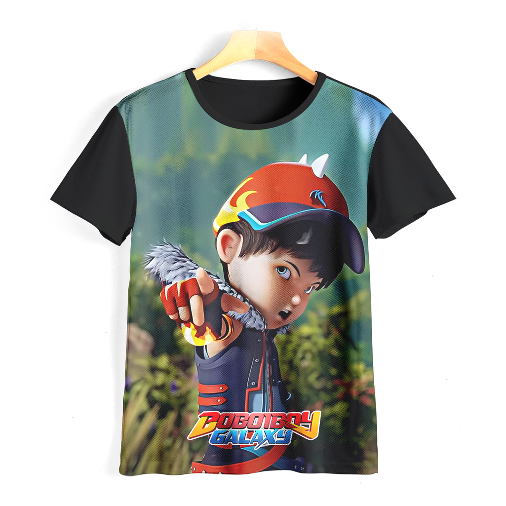 Kaos Boboiboy Keren dan Adem | Kaos Boboiboy Anak & Dewasa | 0013BBY