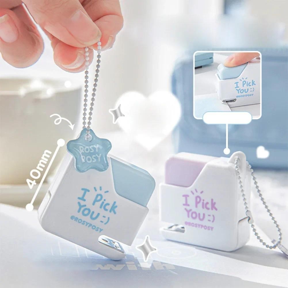 

Mini Portable Stapler Set Paper Binding Machine With 40pcs No.10 Staples Office School Binding Supplies Manual Stapling Machine